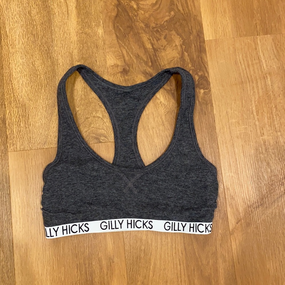 Grey Gilly Hicks Sports Bralette size S